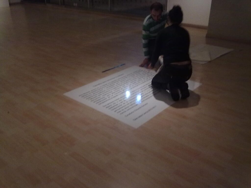 Ana Moseri · CCB Chapinero 2011 · montaje